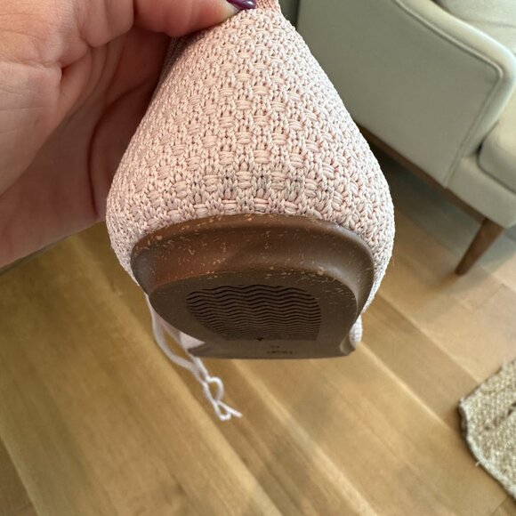 Rothy's Square Wrap Ballet Flats in Ballerina Pink - Sz. 8 - Picture 5 of 7